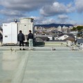 屋上防水の現状確認